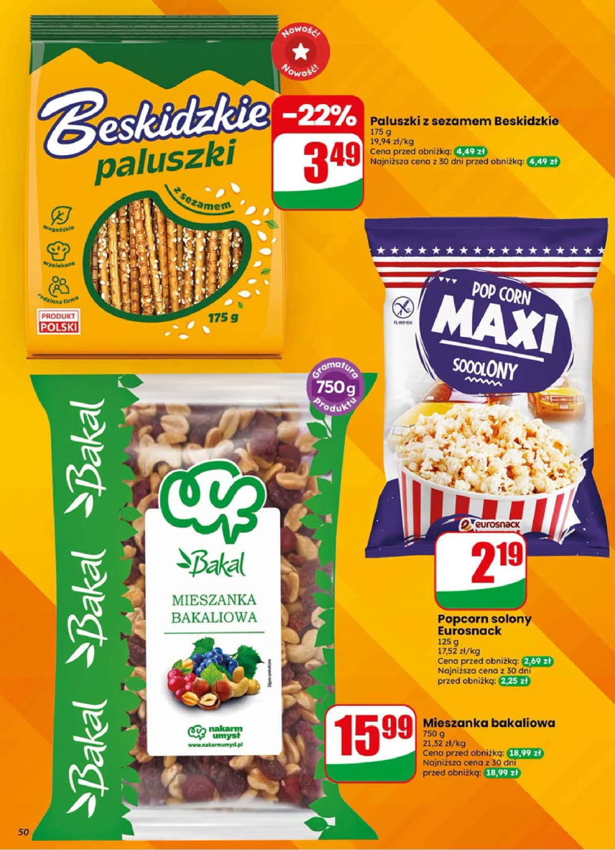 paluszki z sezamem