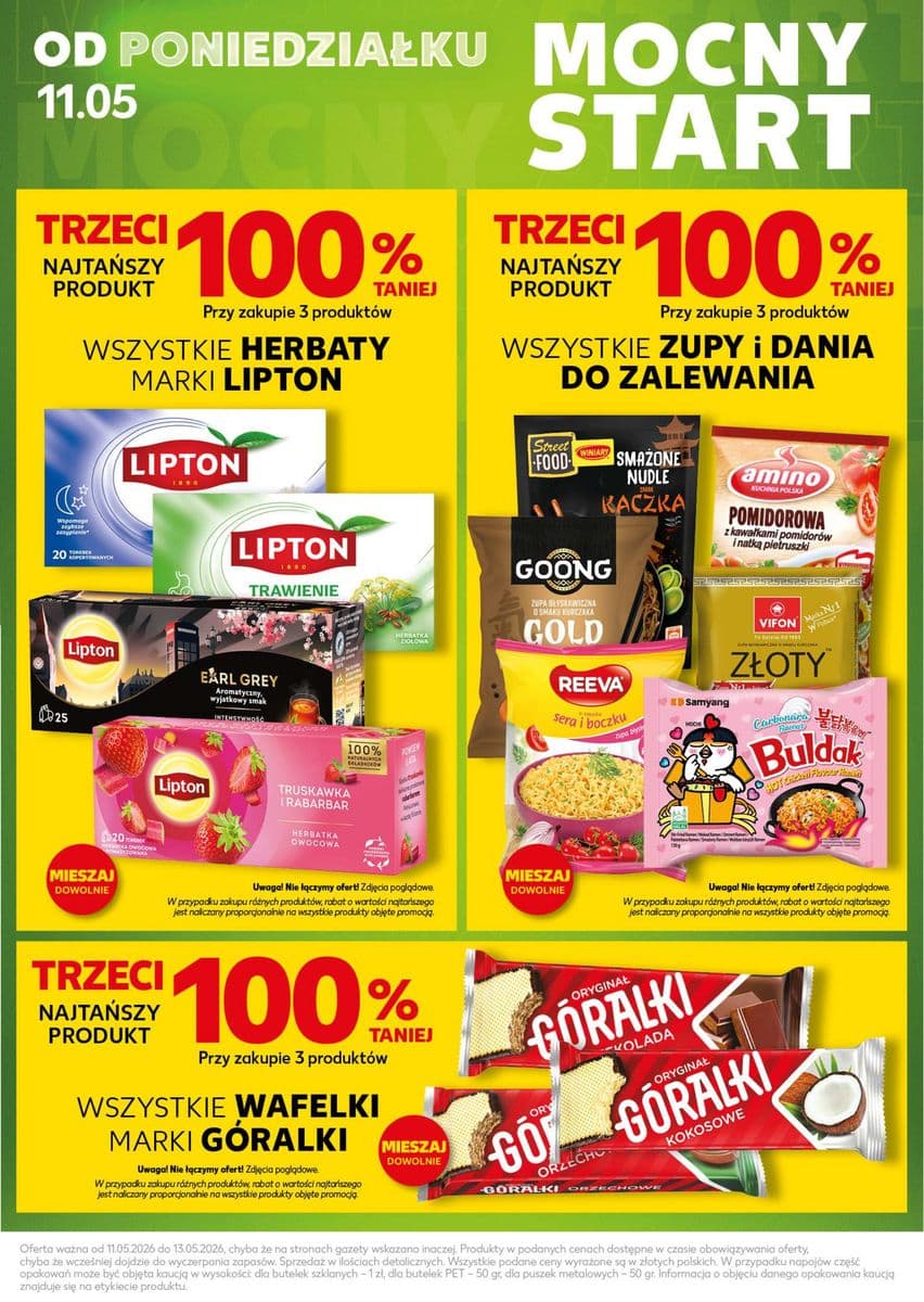 wszystkie wafelki