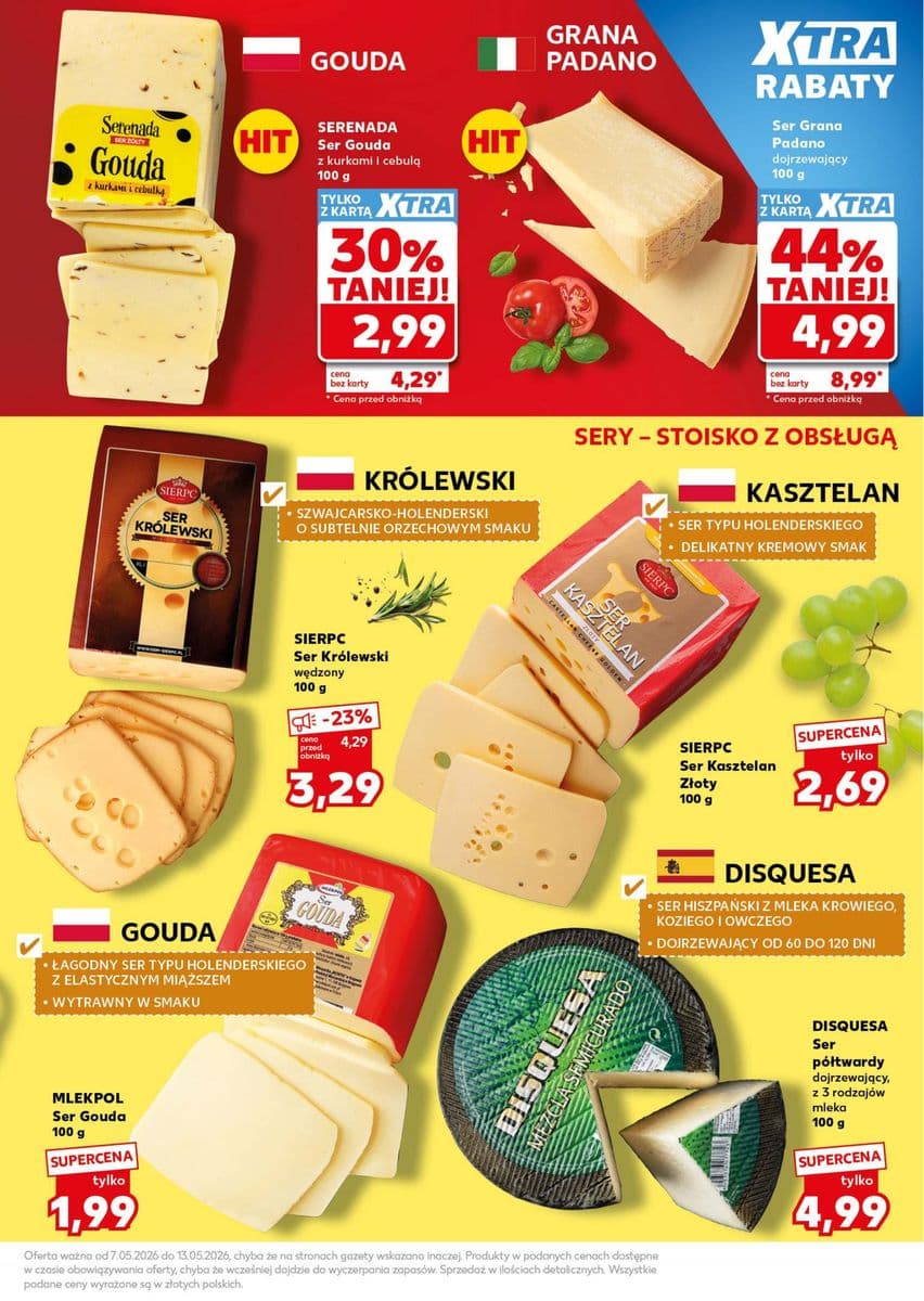 ser półtwardy dojrzewający z 3 rodzajów mleka