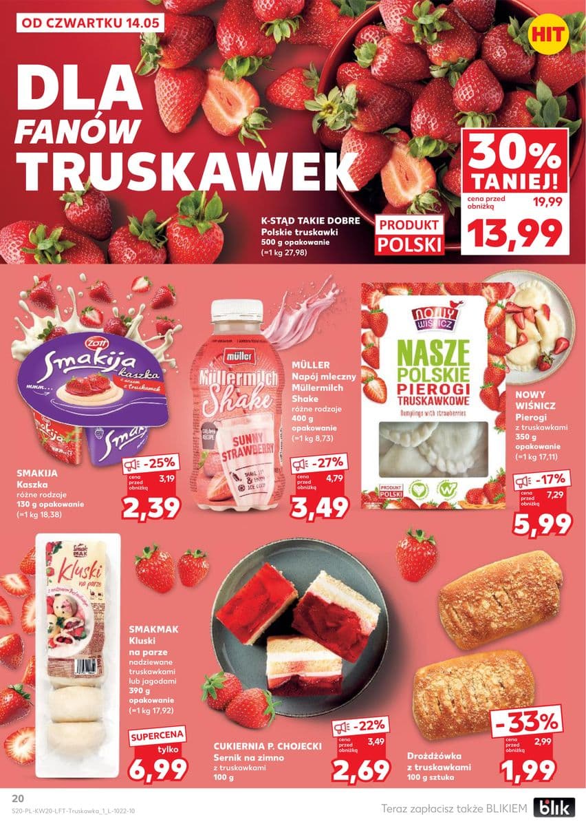 kluski na parze nadziewane