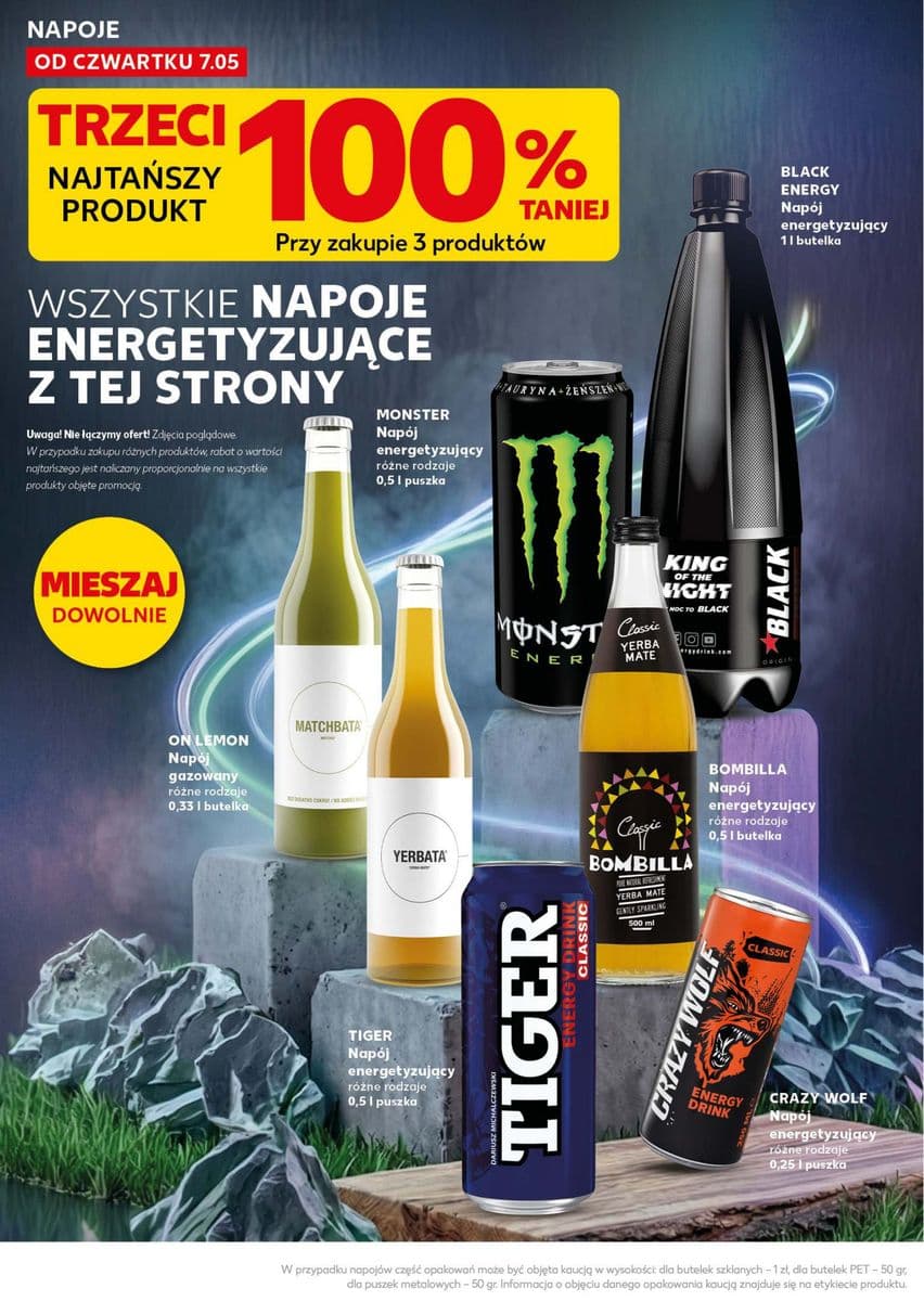 napój energetyzujący