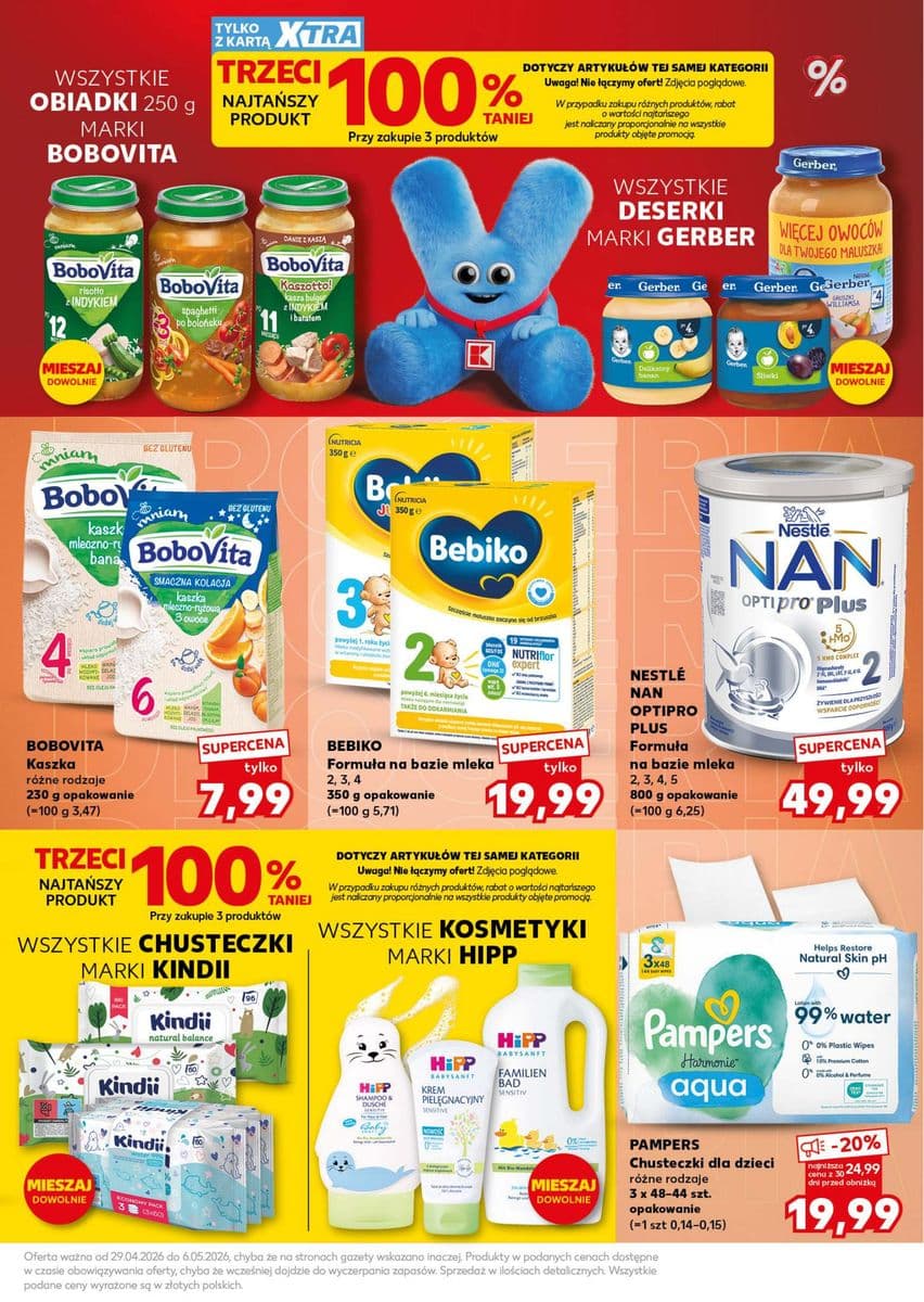 chusteczki dla dzieci różne rodzaje
