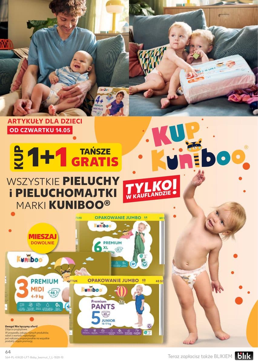 wszystkie pieluchy i pieluchomajtki