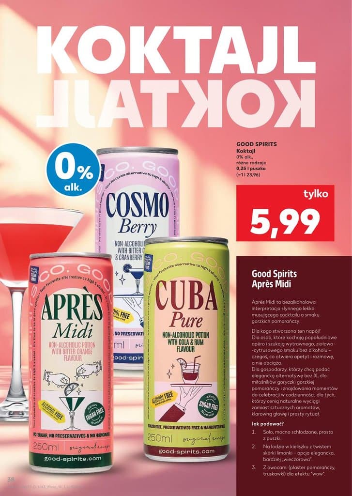 koktajl bezalkoholowy