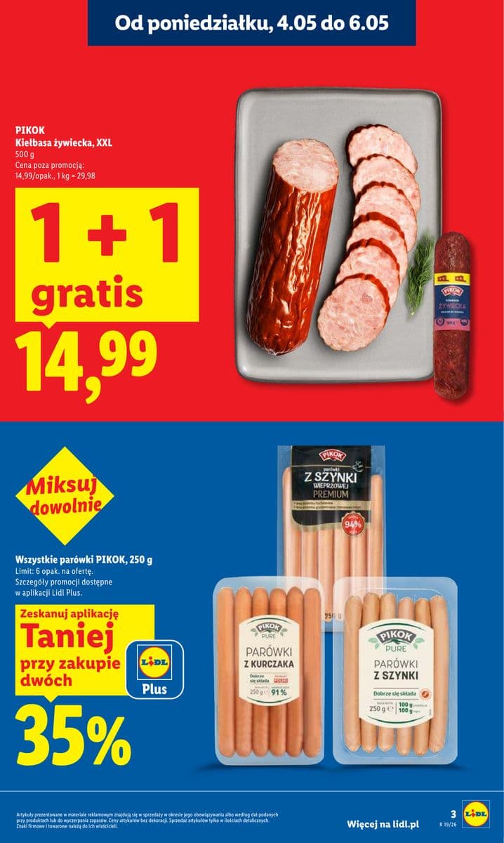 kiełbasa żywiecka XXL