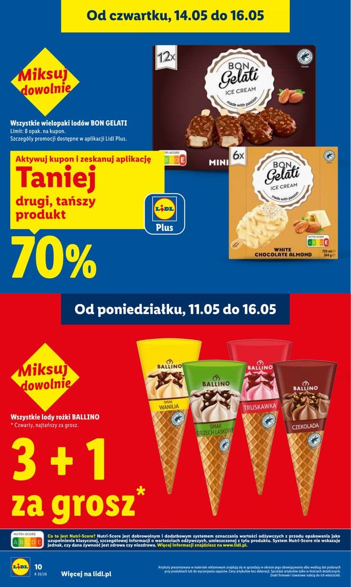 wielopaki lodów