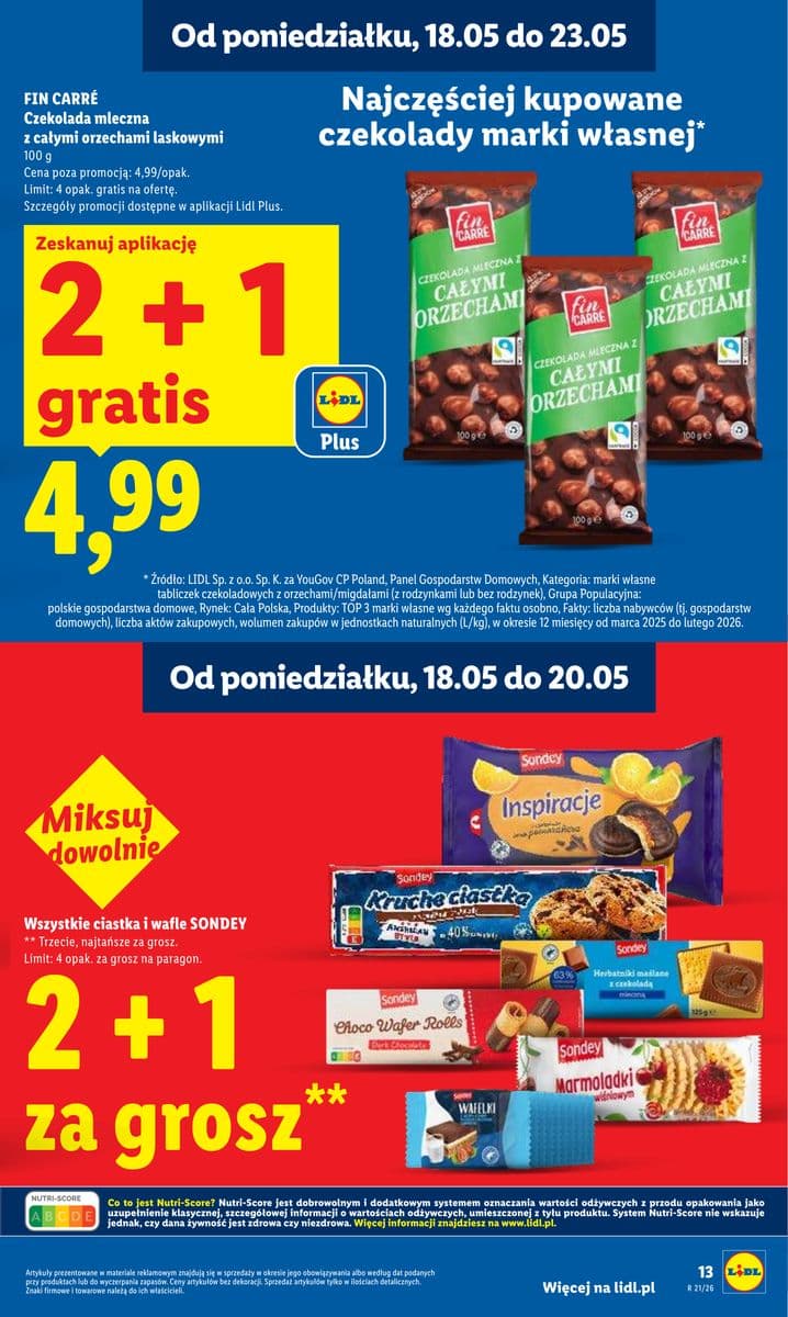 wszystkie ciastka i wafle