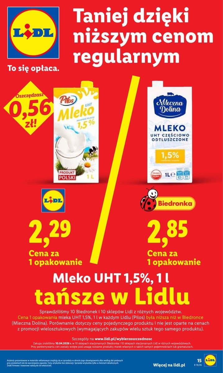 mleko UHT 3,2%