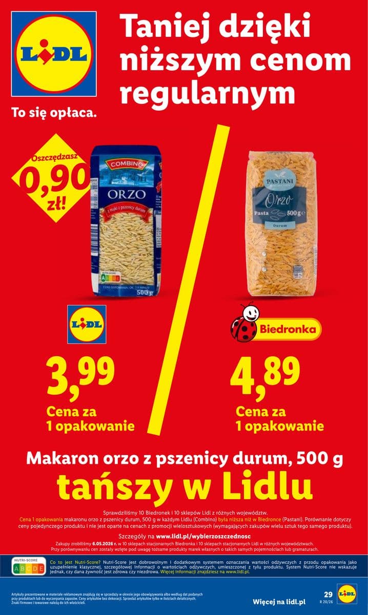 makaron orzo z pszenicy durum