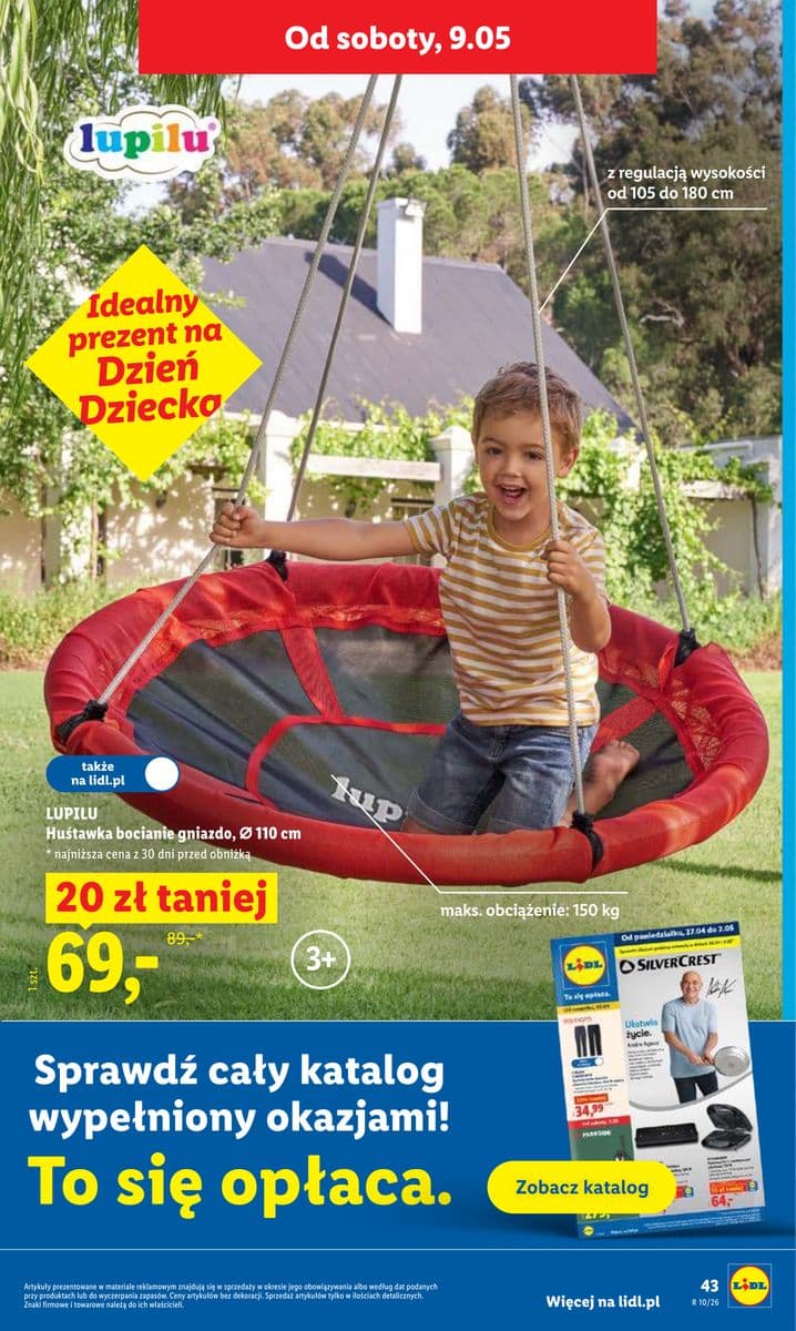 huśtawka bocianie gniazdo