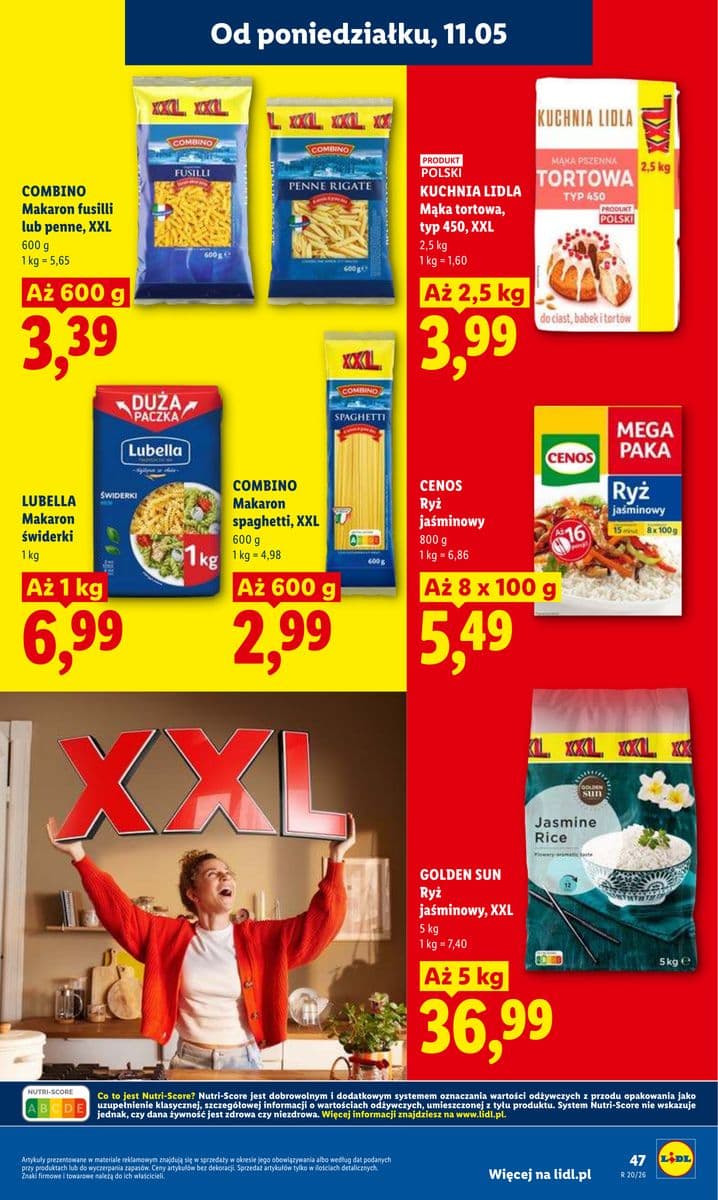 makaron fusilli lub penne