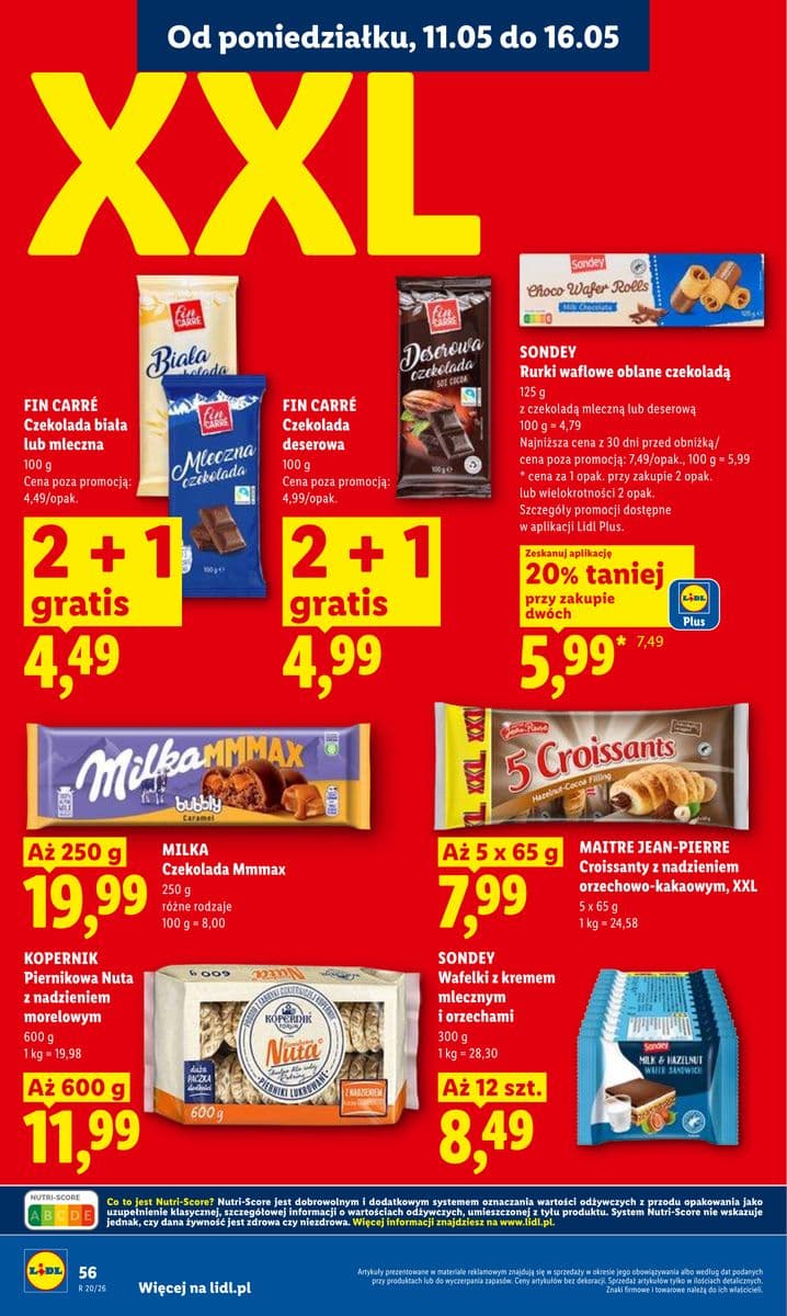 wafelki z kremem mlecznym i orzechami