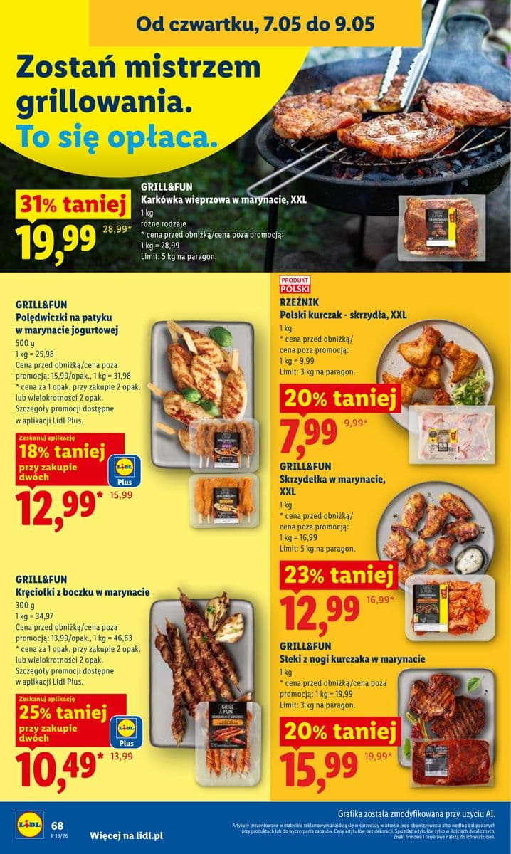 skrzydełka w marynacie, XXL