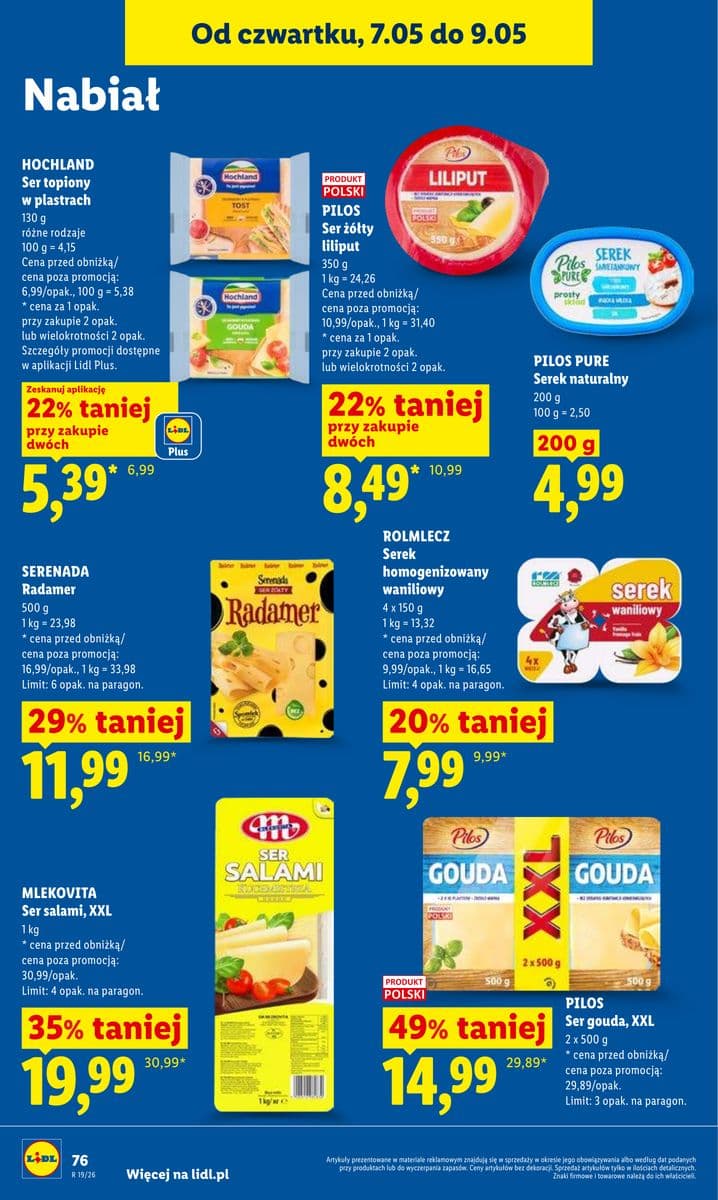 serek naturalny