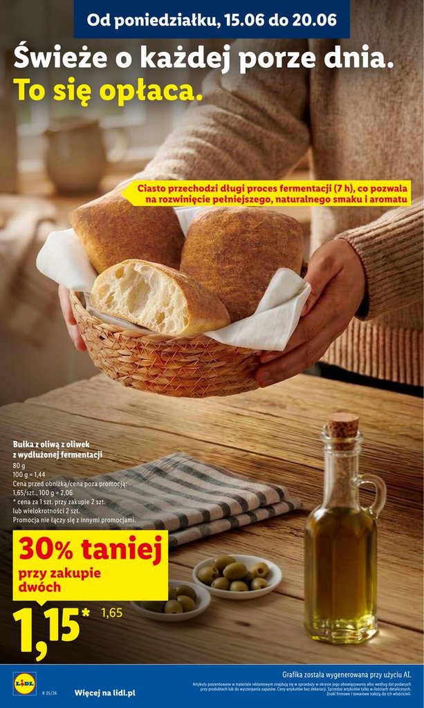 bułka z oliwą z oliwek