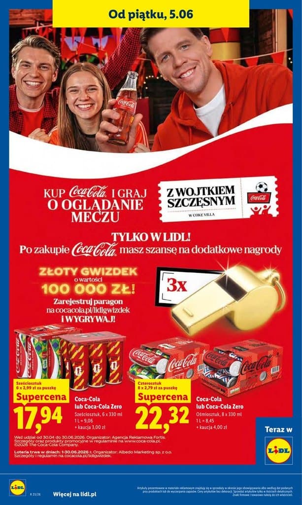 napój gazowany cola