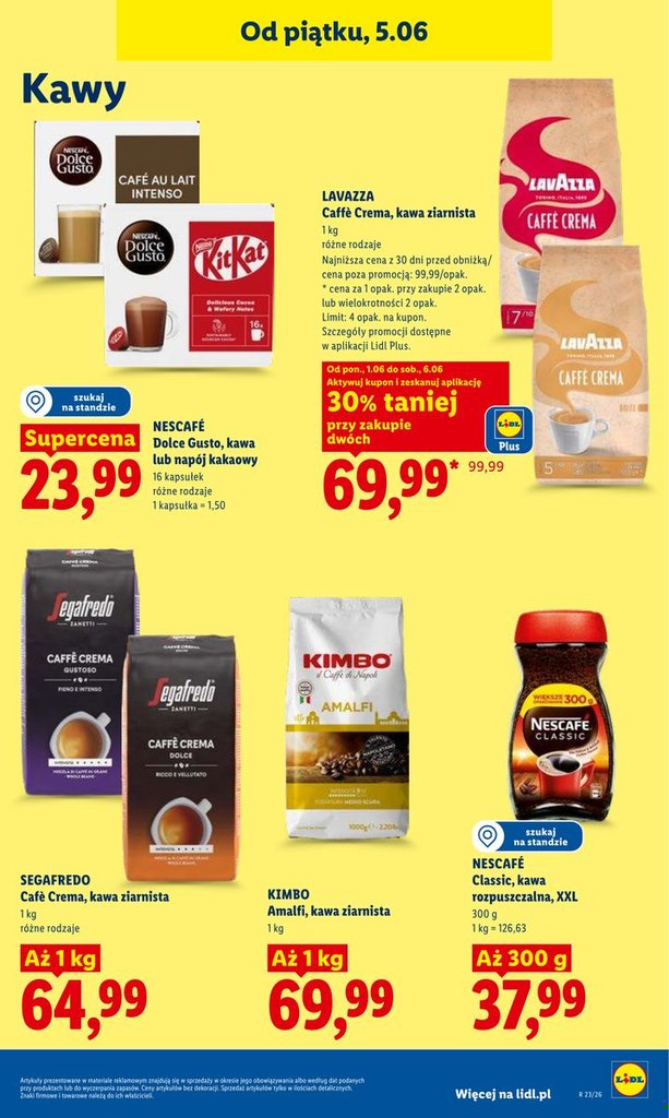 kawa ziarnista Caffè Crema