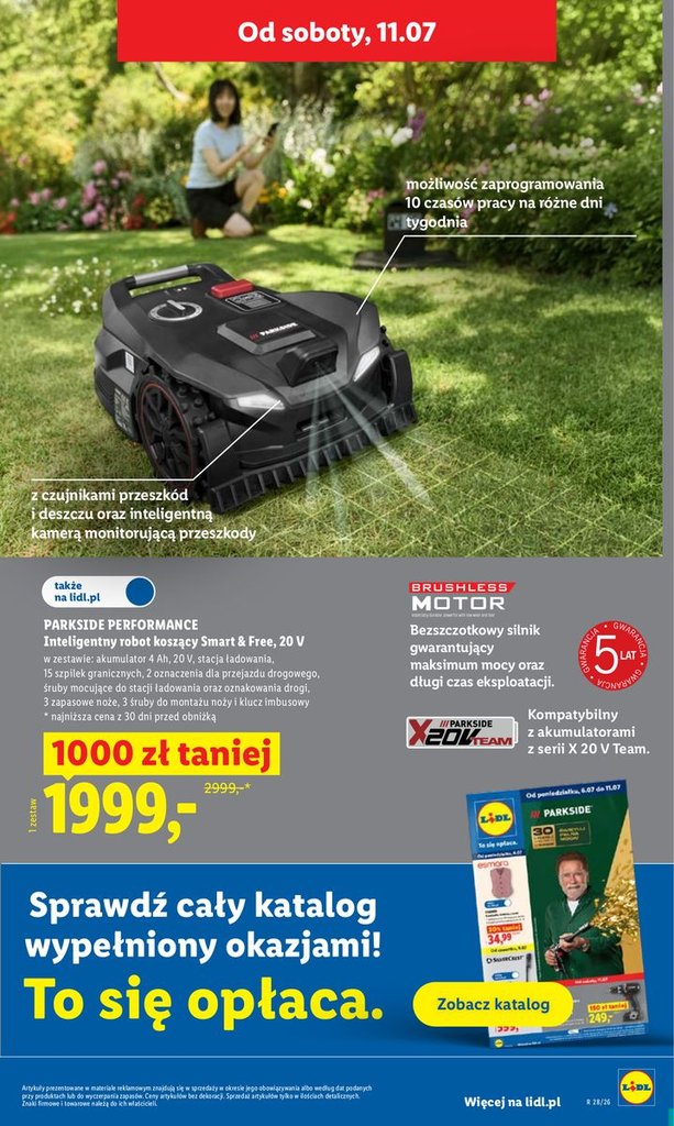 robot koszący Smart & Free