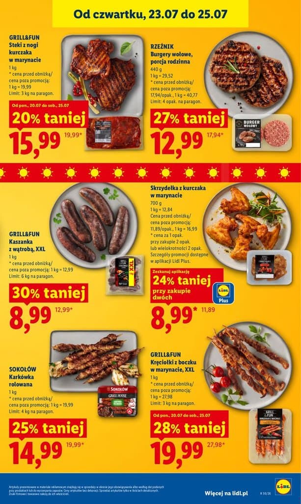 burgery wołowe, porcja rodzinna