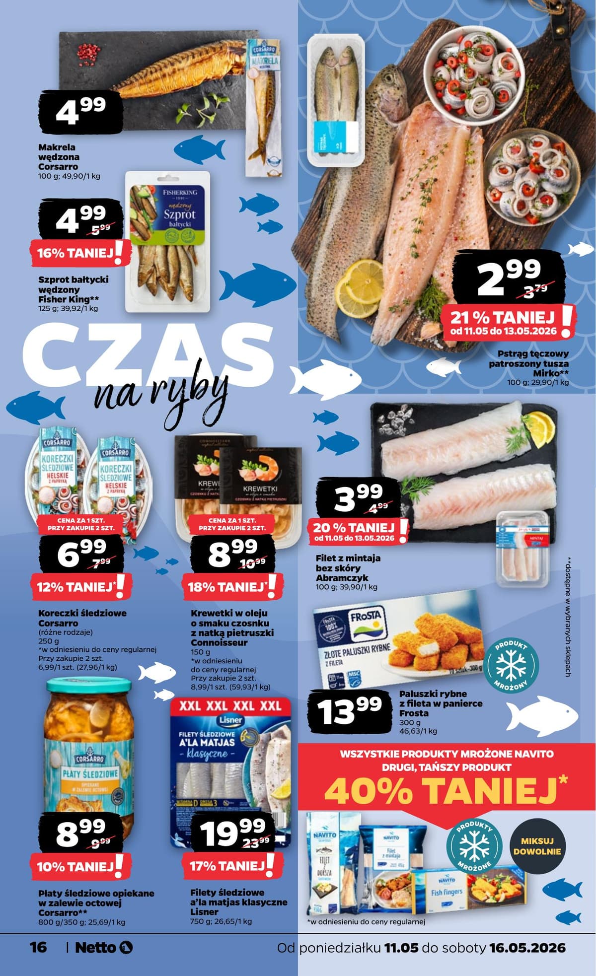 wszystkie produkty mrożone