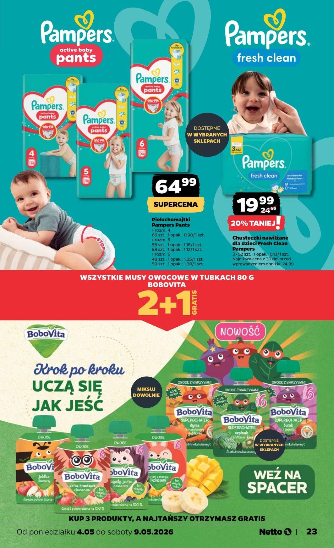 chusteczki nawilżane dla dzieci