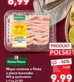 mięso mielone z fileta z piersi kurczaka