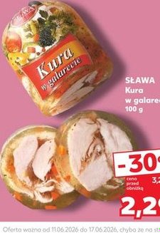 kura w galarecie