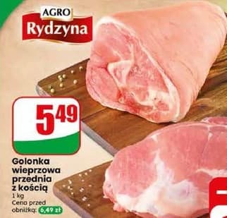 golonka wieprzowa przednia z kością