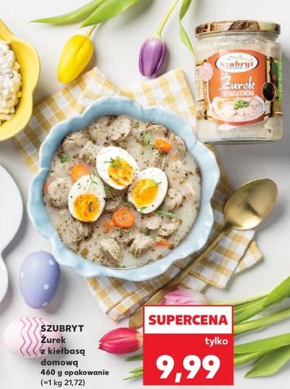 żurek z kiełbasą domową