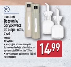dozownik i spryskiwacz do oleju i octu