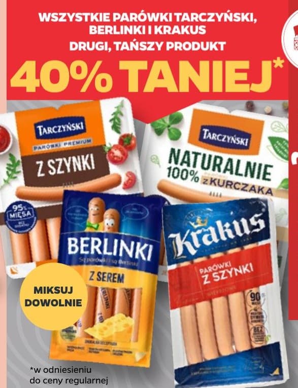 wszystkie parówki
