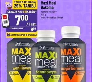 napój mleczny Maxi Meal