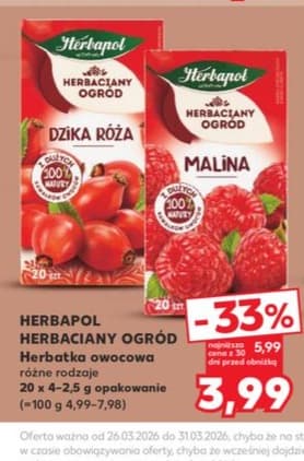 herbatka owocowa