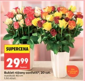 bukiet różany confetti