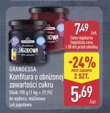 konfitura o obniżonej zawartości cukru
