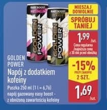 napój z dodatkiem kofeiny