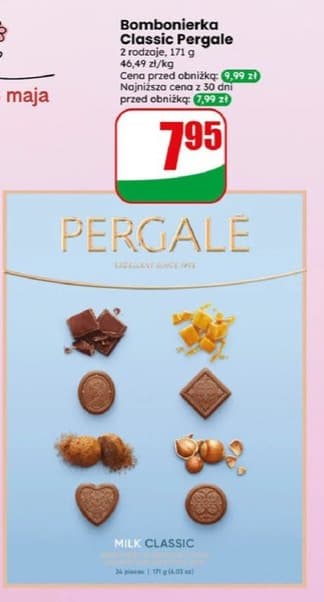 bombonierka pergale classic