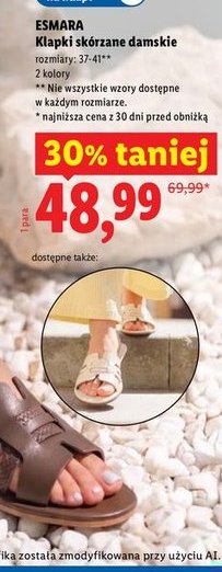 klapki skórzane damskie