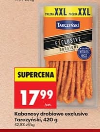 kabanosy drobiowe exclusive