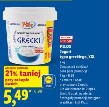 jogurt naturalny typu greckiego XXL