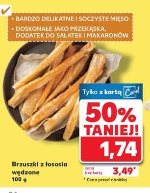 brzuszki z łososia wędzone