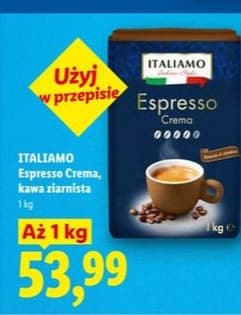 espresso crema kawa ziarnista