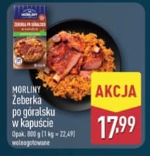 żeberka po góralsku w kapuście