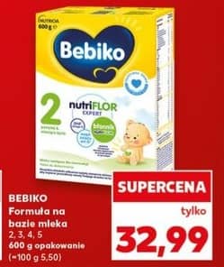 Bebiko formuła na bazie mleka 2, 3, 4, 5 600g