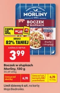 boczek w słupkach