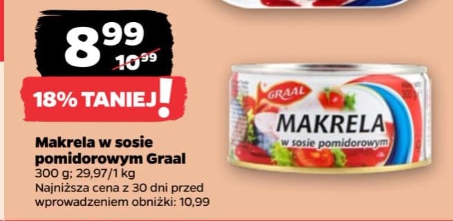 makrela w sosie pomidorowym