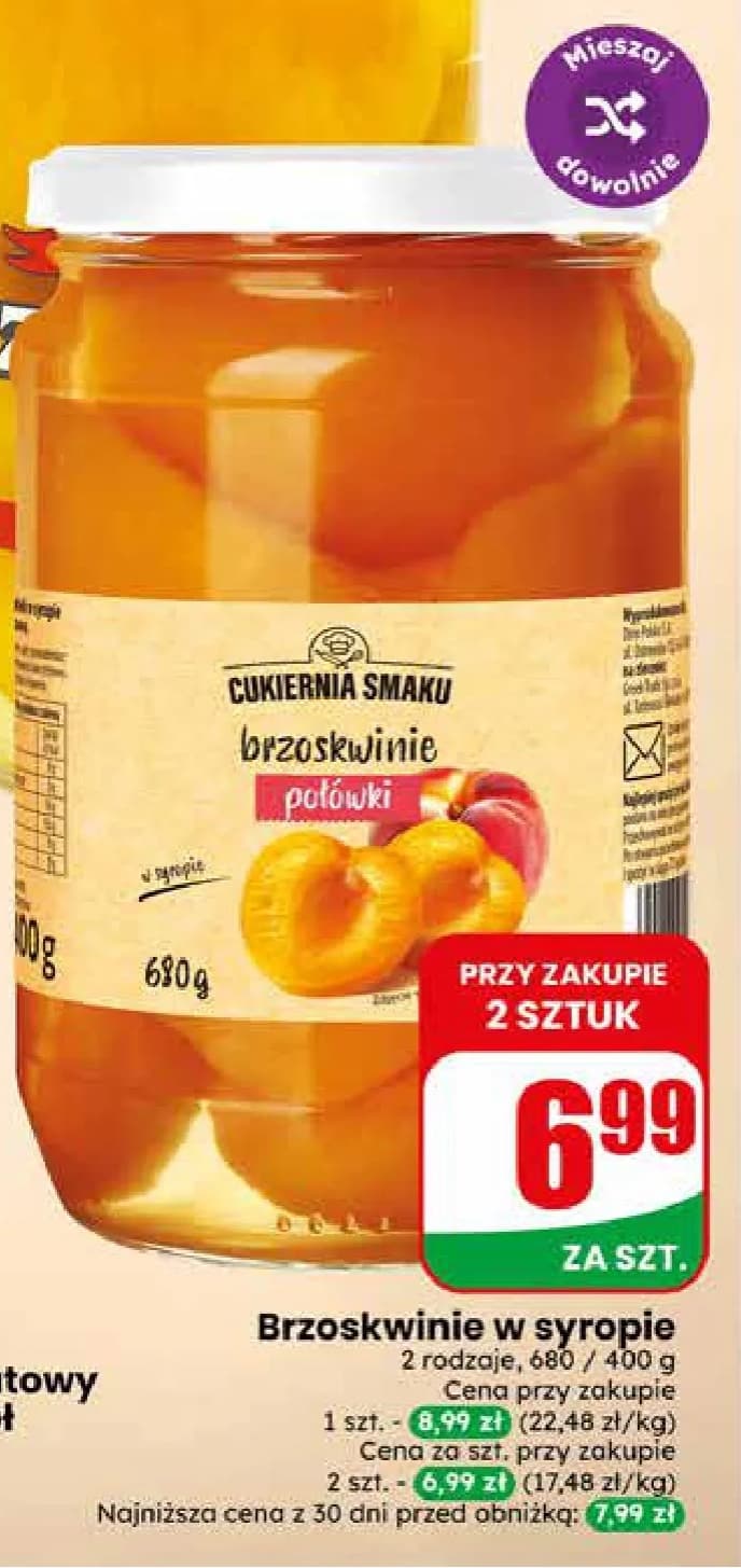 brzoskwinie w syropie