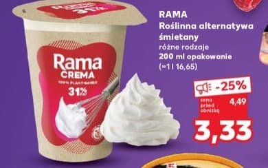 roślinna alternatywa śmietany