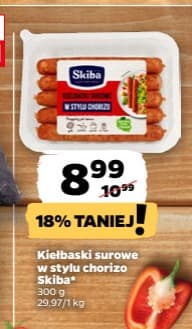 kiełbaski surowe w stylu chorizo