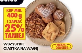 wszystkie ciastka na wagę